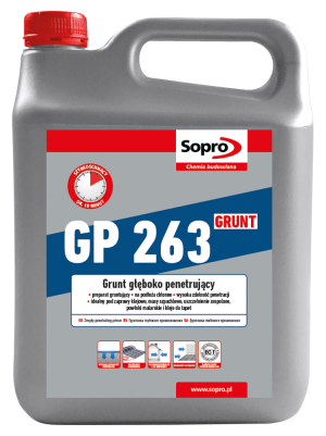 SOPRO Grunt głęboko penetrujący 263 4kg (263/4)