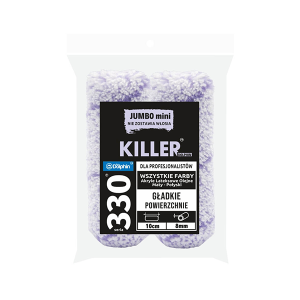 BLUE DOLPHIN 330 Wałek JUMBO mini KILLER x2 10cm, włosie 8mm (K10W8_48394)