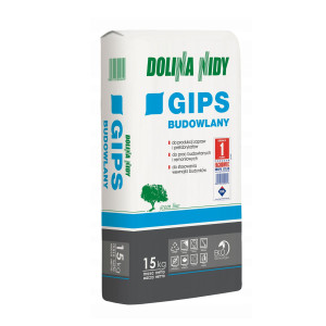 DOLINA NIDY Gips budowlany 15kg/op. (DN-GB-15)