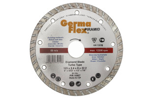 GermaFlex Piramid Tarcza diamentowa TURBO 125x2,4x8x22,2 (PIR 16867)