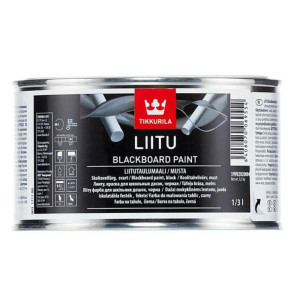 Tikkurila Liitu Black Chalk Paint Farba tablicowa czarna 0,33L/op. (39V02020004)