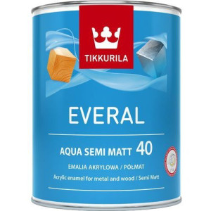 Tikkurila Farba Baza A Everal Aqua Semi Matt 40 0,9L/op. (C943905101)