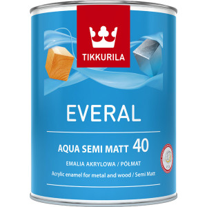 Tikkurila Farba Baza A Everal Aqua Semi Matt 40 9L/op. ( C943905110 / 00458101 )