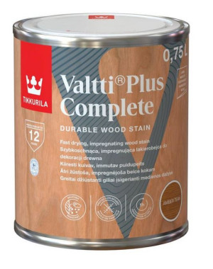Tikkurila Valtti Plus Complete Amber Teak 0,75L/op. (82165790)