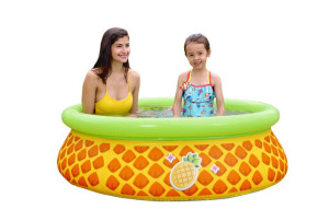 Basen z dmuchanym kołnierzem "Ananas" 150cmx41cm (J-L17790)