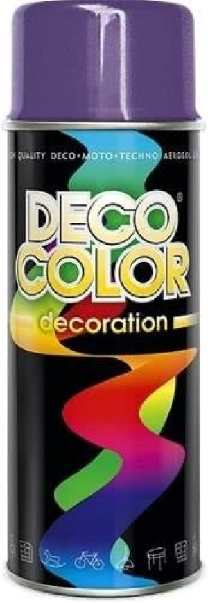 DECO COLOR farba spray 400ml FIOLETOWY RAL 4005