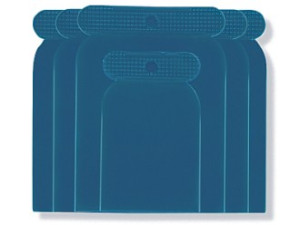 PREP 4-częściowy zestaw szpachelek japonek plastik
