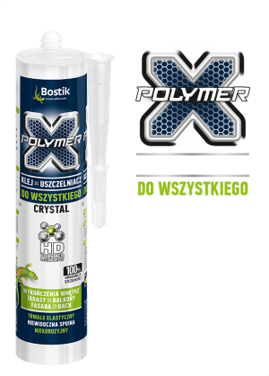 Den Braven X-POLYMER uszczelniacz-klej do wszystkiego 290ml Krystaliczny 12szt/op.