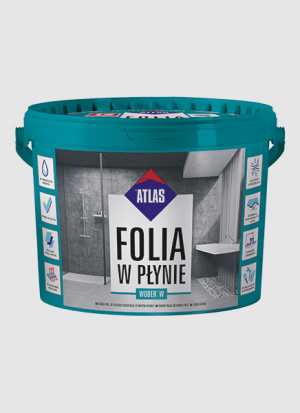 ATLAS WODER W Elastyczna hydroizolacja jednoskładnikowa 4,5kg