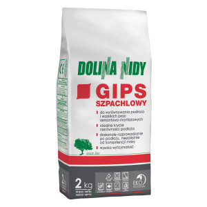 DOLINA NIDY Gips szpachlowy 2kg (DN-GS-2)