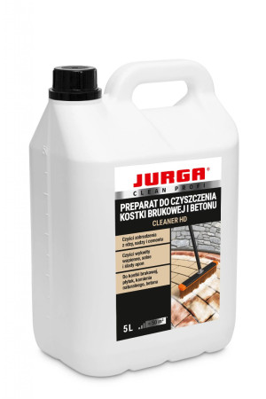 JURGA CLEANER HD Preparat do czyszczenia kostki brukowej płytek kamiennych i betonu 5L/op. (03.01.09.05.10.00)