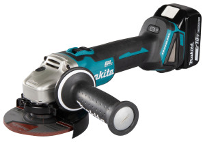 MAKITA Szlifierka Kątowa Akumulatorowa 18,0 V DGA 504 RT3J (3 Akumulatory+ ładowarka)