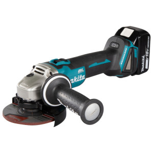 MAKITA Szlifierka kątowa akumulatorowa 18V Li-Ion walizka systemowa MAKPAC (DGA504ZJ)