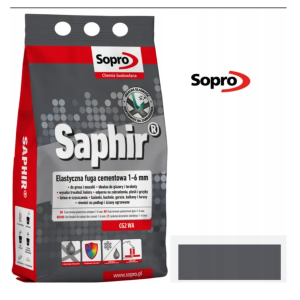 SOPRO Fuga Saphir 66 Antracyt 4kg/op. 4szt/karton (9523A/4)