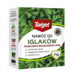 TARGET Nawóz do iglaków przeciwko brązowieniu igieł granulowany 1kg