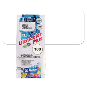 MAPEI Fuga Ultracolor Plus 100 Biały 2kg/op. (6010028APL)