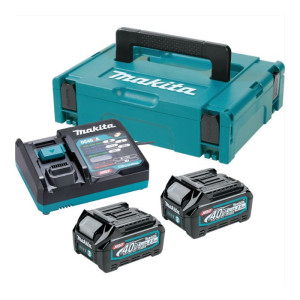 MAKITA Zestaw zasilający XGT 2xBL4025 + DC40RA