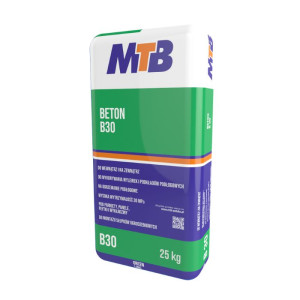 MTB Beton B30 25kg/op. 48szt/pal.