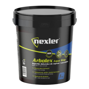 NEXLER Arbolex Aqua Stop Szpachla dekarska do napraw i uszczelnień 1kg/op. 378szt/pal. ( W-BR018-A0000-NX1C-0100 )