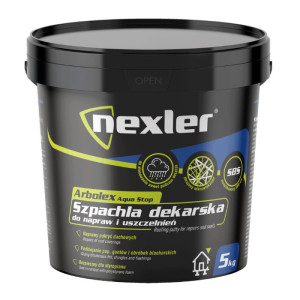 NEXLER Arbolex Aqua Stop Szpachla dekarska do napraw i uszczelnień 5kg/op. 76szt/pal. (W-BR018-A0000-NX1C-0500)