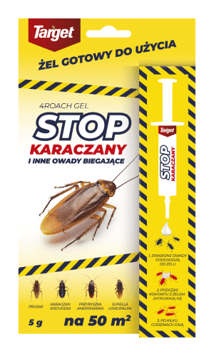 TARGET 4Roach gel - żel na karaczany i inne biegające 5g