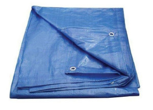 Plandeka 4x5m niebieska (pakowane po 12szt)