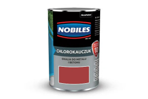 Chlorokauczuk Nobiles czerwona jasny 0,9L
