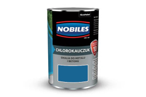 Chlorokauczuk Nobiles niebieski sygnałowy 0,9L