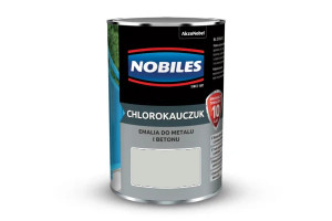 Chlorokauczuk Nobiles szara jasna 0,9L