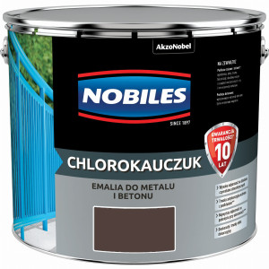 Chlorokauczuk Nobiles brąz czekoladowy 5L