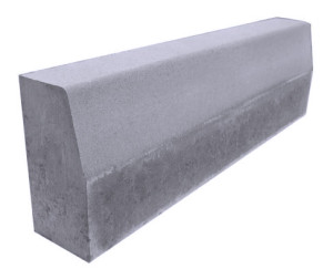 SEMMELROCK Krawężnik drogowy 100/30/15cm Szary 15szt/pal. (2510)