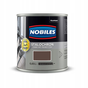 Nobiles Stalochron farba młotkowa brąz 0,65 L