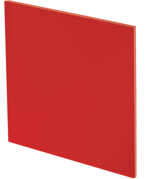 AWENTA Panel TRAX Glass 125 Czerwony Mat (PTGR125M)