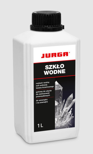 JURGA SZKŁO WODNE Do zastosowań budowlanych 1L/op. (06.01.02.01.10.00)