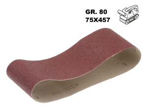 GermaFlex Taśma bezkońcowa z płótna ściernego 75x457 80 (XCL 33911)rn