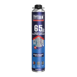 TYTAN PROFESSIONAL 65 Niskoprężna Zimowa Piana Pistoletowa 750 ml (12szt/op., 720szt/pal.) (10021771)