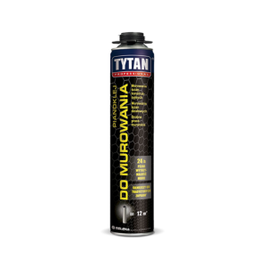 TYTAN PROFESSIONAL Pianoklej do Murowania Pistoletowy 870ml szary (10035931)