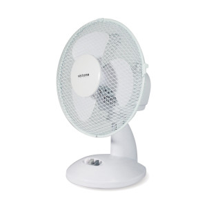 Wentylator biurkowy biały 23 cm 21 W