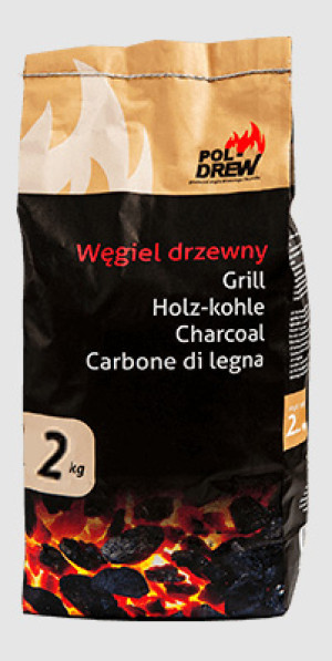 POL-DREW Węgiel drzewny GRILL 2kg