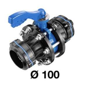 Zawór kulowy Prevost 100mm PPS1 RSI100