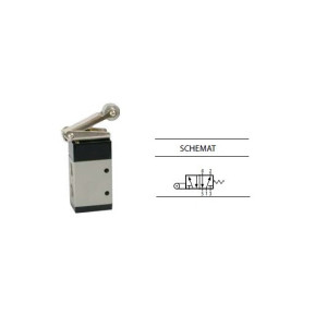 Zawór rolkowy / dźwignia TEKMA 5/2 G-522R
