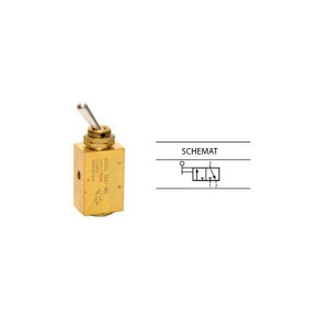 Zawór ręczny z joystickiem G-321-M5 3/2 NC TEKMA