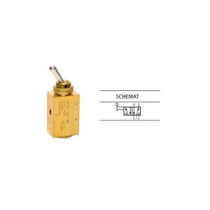 Zawór ręczny z joystickiem G-521-M5 5/2 TEKMA