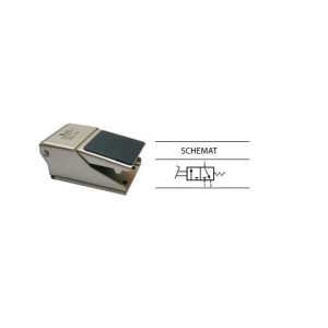 Zawór nożny niezabudowany 3/2 TG-23-J-08 1/4" TEKMA