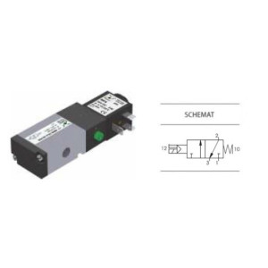Zawór elektropneumatyczny 3/2 NC PNEUMAX 1/8 8880.32.C.39.F05 24VDC
