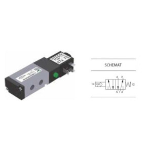 Zawór elektropneumatyczny 5/2 PNEUMAX 1/8 8880.52.00.39.F05 24VDC