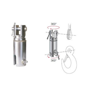 Hak obrotowy Tecna 70477