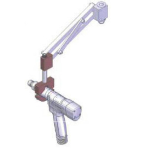 Clamp for pistol tool for DOGA BA 12R