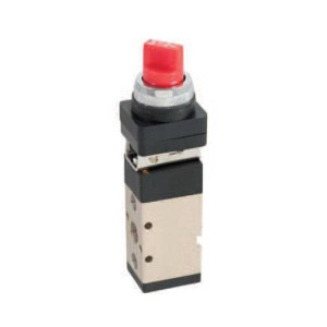 Zawór ręczny pokrętło 5/2 G-522TB 1/4" TEKMA