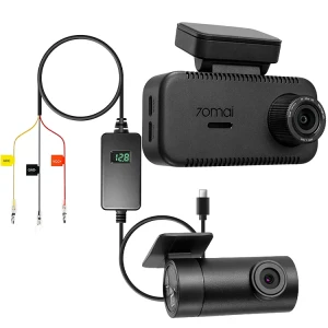 Kamera samochodowa 70mai A810 Lite 4K + kamera tylna 70mai RC21 + Hardwire Kit 70mai UP06